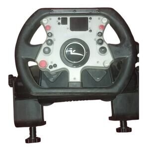 Saitek PC Steering Wheel & Pedals Racing Controller USB Tested Working